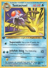 Tentacruel - 44/62 - Uncommon - 1st Edition